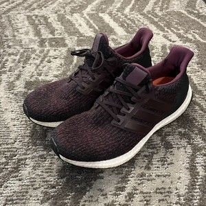 Size 8.5 - adidas UltraBoost 3.0 Deep Burgundy 2017 Men’s Sneakers EUC